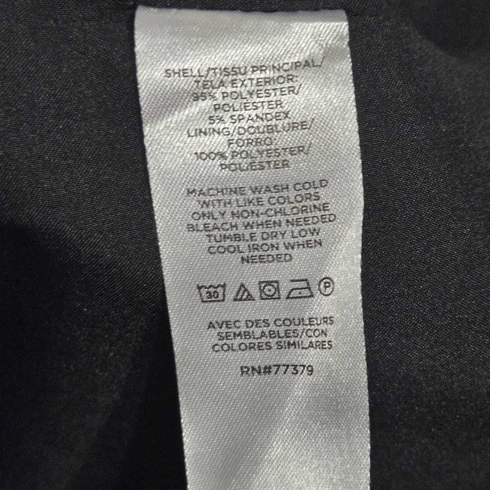 ANN TAYLOR Single Button Black Blazer Women US 8 - Picture 12 of 12
